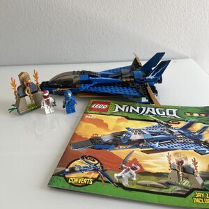LEGO NINJAGO: Jay's Storm Fighter 9442 Retired Set 99.9% Complete